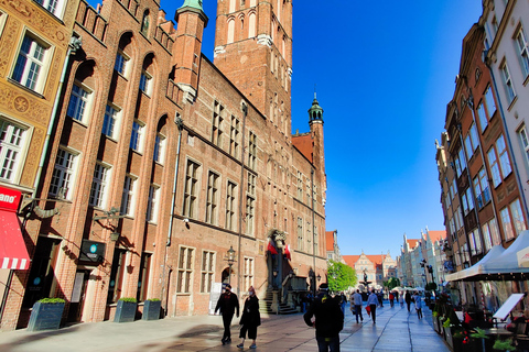 Gdańsk Starter : Explorez le quartier historique de la ville principaleGdańsk Starter - Main Town - petit groupe avec prise en charge par la voiture