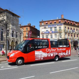 Toulouse: stadstour van 70 minuten per minibus met open dak