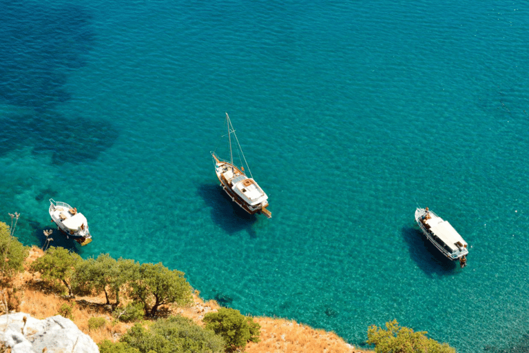 From Antalya: Scenic Guided Boat Trip to Suluada with Lunch