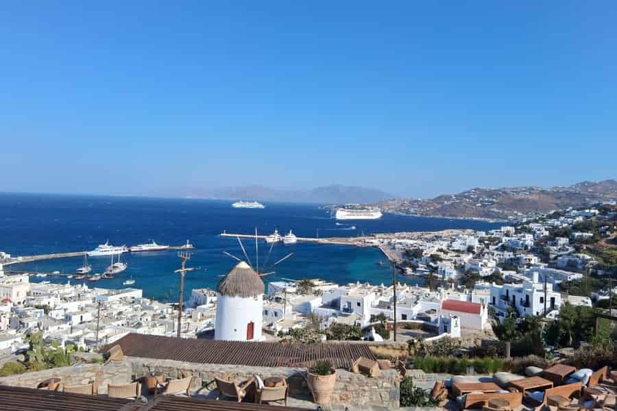 Insel-Tour auf Mykonos: Erkunde die Insel mit einem Einheimischen – Abholung inklusive. Foto: GetYourGuide Insel-Tour auf Mykonos: Erkunde die Insel mit einem Einheimischen – Abholung inklusive. Foto: GetYourGuide