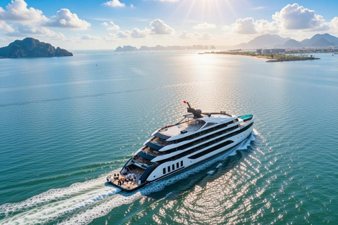 Ha Long 3D2N Or 2D1N By A Luxury Cruise & Bathtub & Balcony Private Car Transfer & Private Guide & Shared Cruise in 3D2N