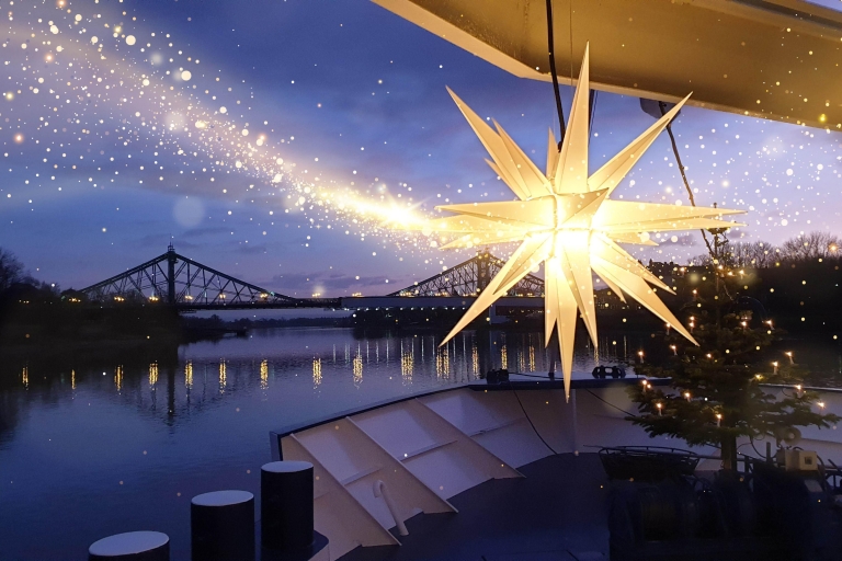 Dresdner Winterlichter - Abendliche Flusskreuzfahrt mit Abendessen