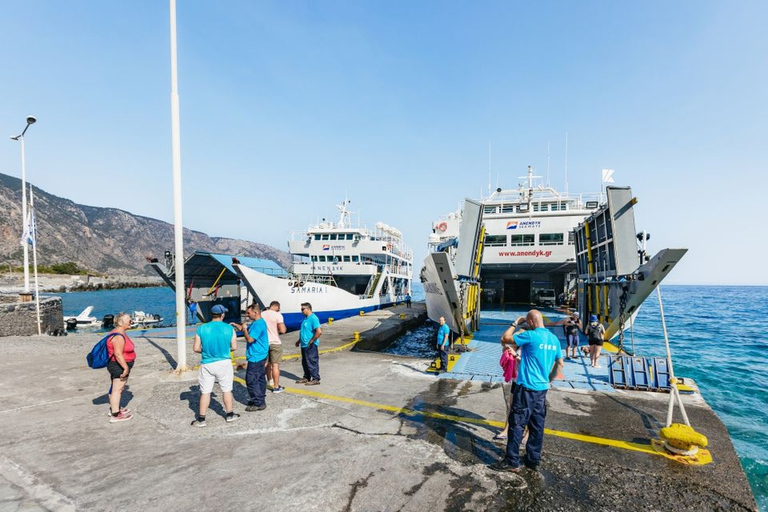 Garganta de Samaria: Excursión de un día desde Agia Pelagia, Heraklion y MaliaRecogida en Agia Pelagia, Lygaria y Fodele