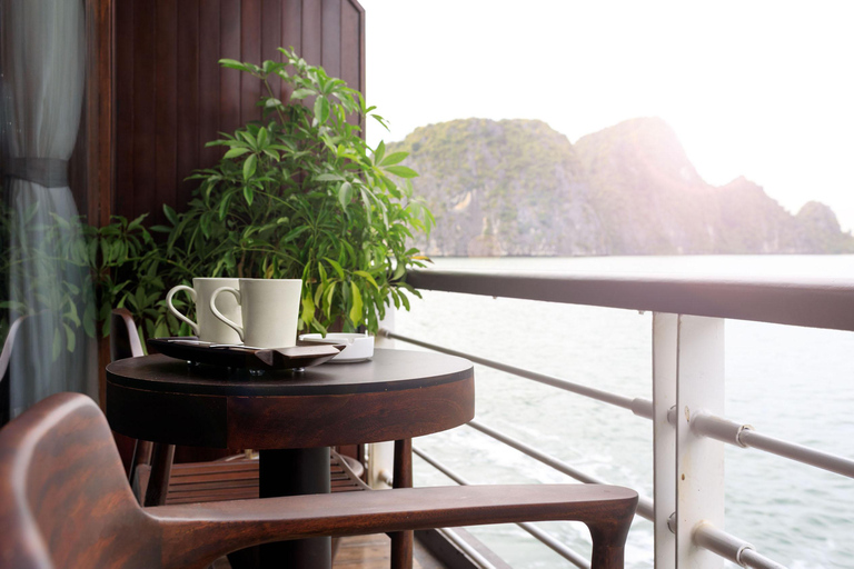 Hanoi: 2-Day Lan Ha, Halong 5-Star Cruises w/Balcony,Bathtub From Hanoi: 2 Days Halong 5 Stars Cruise w/ Balcony, Bathtub