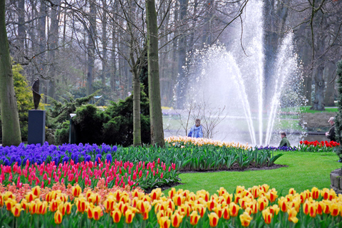 Antwerp: Full-day Holland Guided Keukenhof & Kinderdijk Tour Tour in Spanish