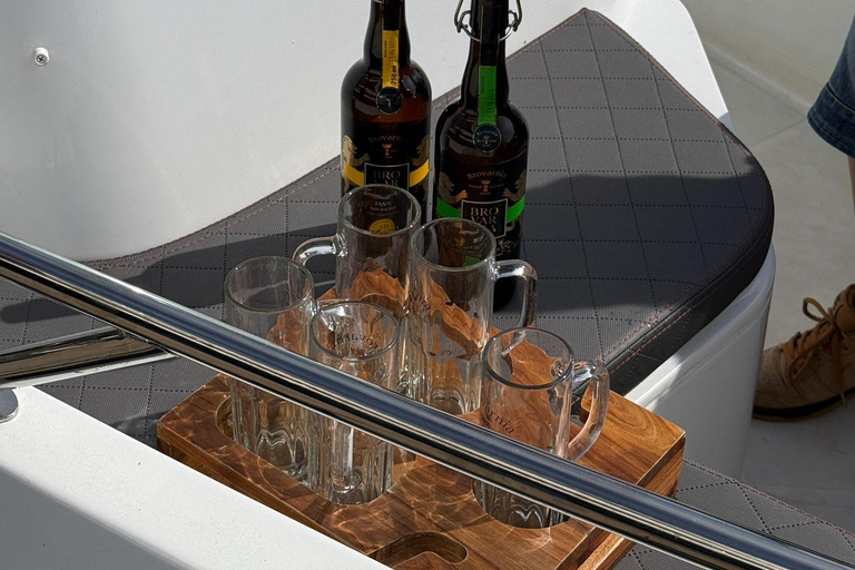 Gdańsk Scenic Cruise with Local Beer from Brovarnia Brewery