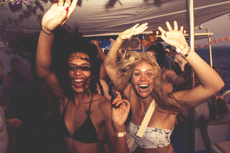 Ibiza: Sunset Boat Party Cruise with DJs with 2 Clubs Ibiza: Sunset Party Cruise with DJ