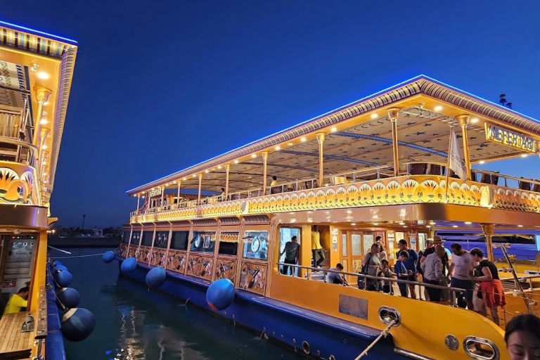 Marsa Alam: Nefertari Sunset Turtle Bay Cruise mit Abendessen