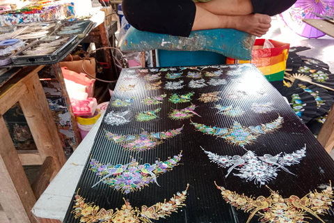 Mae Kampong Village, Hot Springs, Bo Sang Umbrellas Making