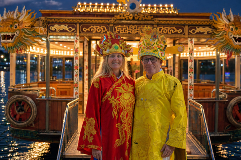 Hue: Perfume River Night Cruise, Ca Hue Music & Lanterns