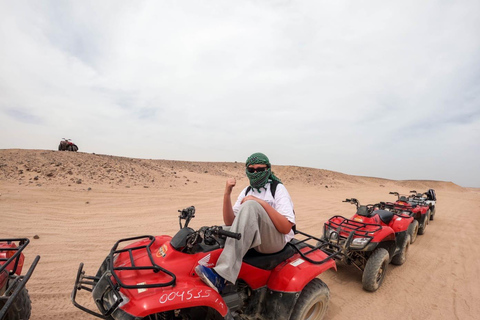 Hurghada: Quad Bike Adventure with Hotel Transfers Pick up Outside hurghada