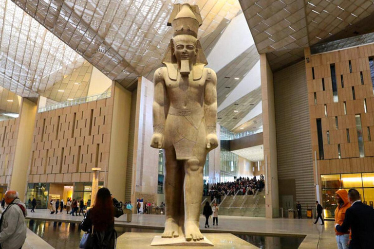 Hurghada: Cairo Pyramids, GEM & Citadel Tour by Flight Hurghada: Cairo Day Trip by Plane with Lunch & Guide