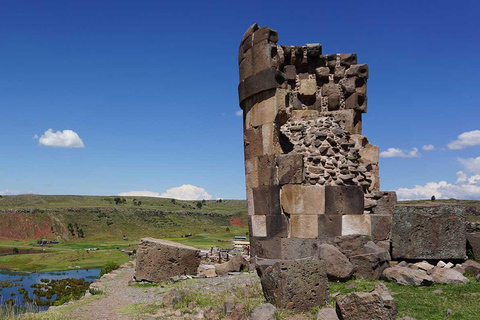 Vanuit Puno: Excursie naar Sillustani, Pucará en Tinajani