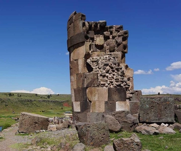 Vanuit Puno: Excursie naar Sillustani, Pucará en Tinajani