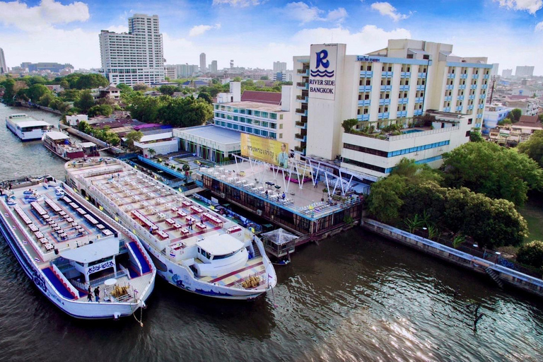 Bangkok : Dîner buffet croisière sur la rivière Chao Phraya