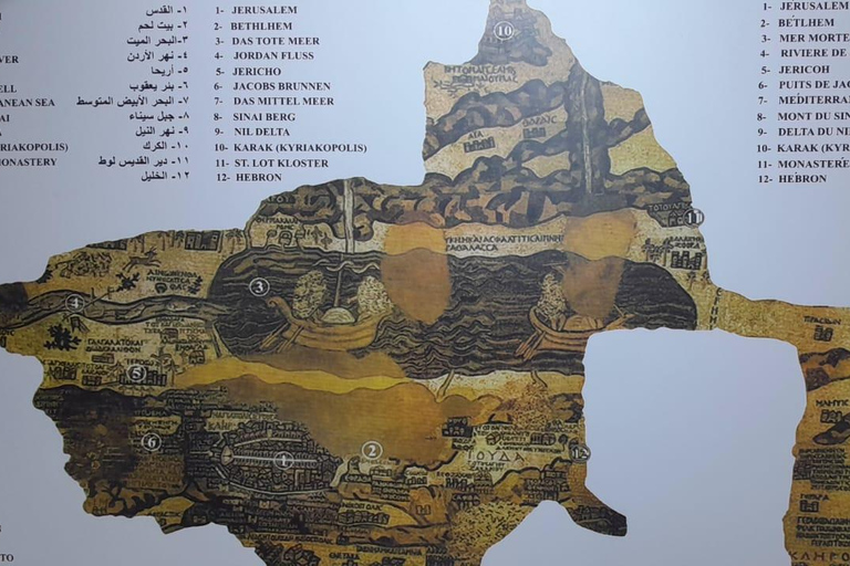 Amman: Madaba, Mount Nebo, and Dead Sea Day Trip Madaba, Nebo, and the Dead Sea Tickets and lunch included