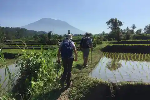 Bali: Sidemen Trekking z Besakih Temple Tour/Rafting
