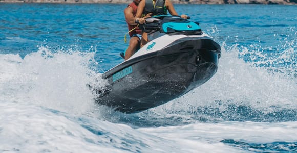 Andratx: Jetski-Tour mit Höhlenbesuch und Fotos