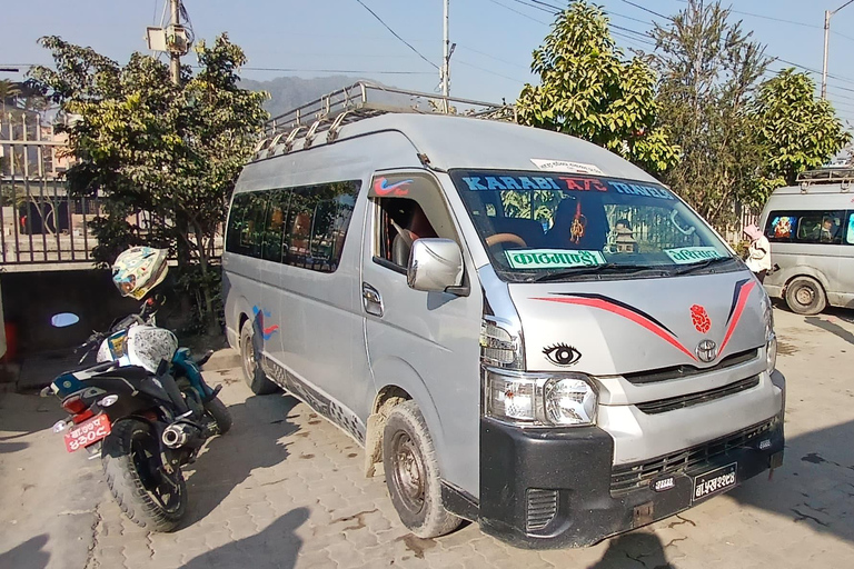 De Katmandou à Besishahar Hiace Non AC