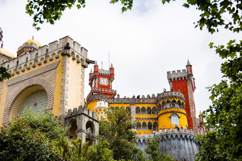From Lisbon: Sintra Half-Day Tour with Pena Palace Tickets Small Group Tour with Pena Palace Tickets