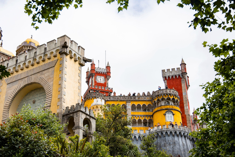 From Lisbon: Sintra Half-Day Tour with Pena Palace Tickets Small Group Tour with Pena Palace Tickets