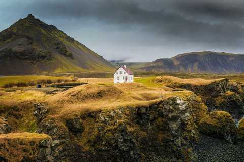 Visite en petit groupe de la péninsule de Snaefellsnes et de KirkjufellDeppuis Reykjavik : péninsule de Snaefellsnes et Kirkjufell