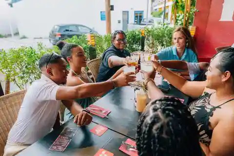 Bonaire: Excursão a pé para comer e passear pelos bares