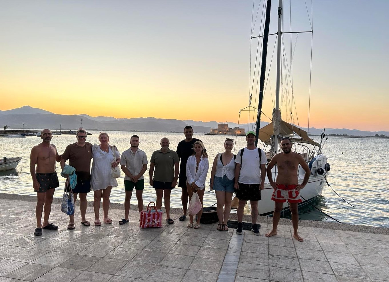 Nafplio Sun Sail Cruises | halvprivat halvdag | med måltid