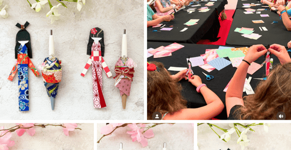Kyoto: Handmade Japanese Paper Kimono Doll Making Experience