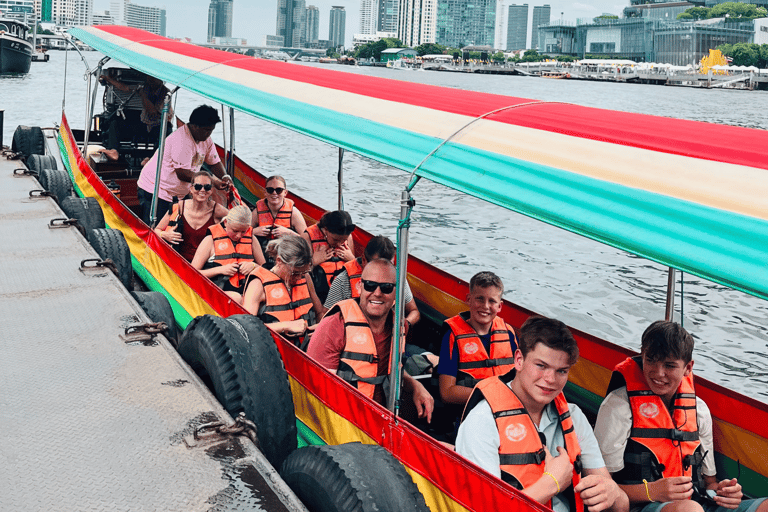 Bangkok Private Long-Tail Boat Canal Tour (1.5h)-Local Life