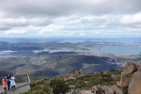 Visite en petit groupe de l'après-midi au Mont Wellington