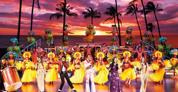 Waikiki: Luau Buffet with Rock-A-Hula Show
