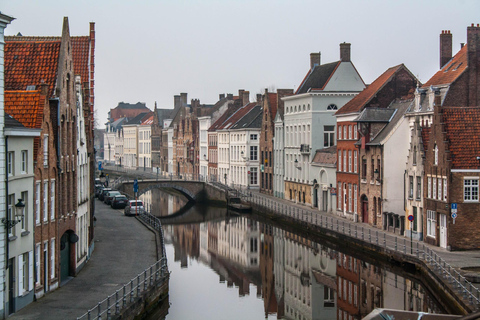 Z Amsterdamu: 1-dniowa wycieczka z przewodnikiem do Brukseli i Brugii