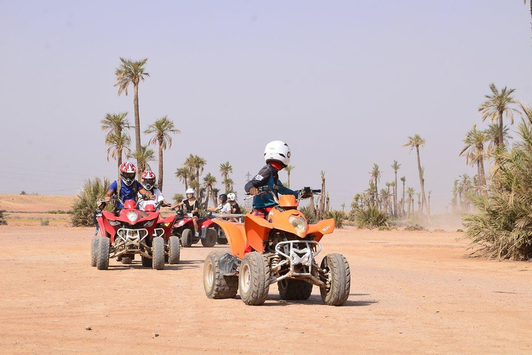 Quad biking sunset in Marrakech