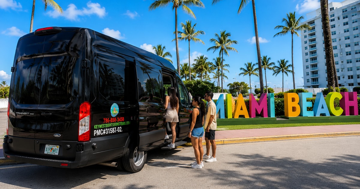 Miami City Tour: 5 Sites, 4 Stops, One Epic Experience - 2026 (Verified ...