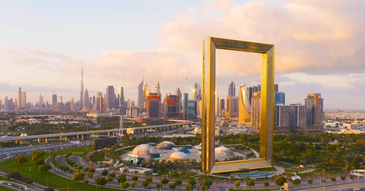 Tour Guide A Frame Dubai: Half-Day City Tour, Blue Mosque & Frame by Luxury Car | GetYourGuide