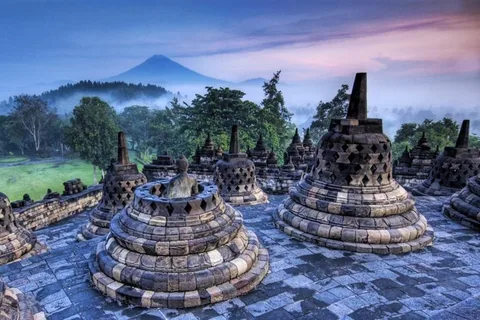 Borobudur Half-Day Tour with Climb up Access