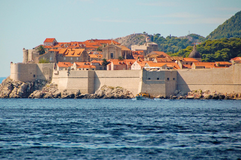 Dubrovnik : Grotte bleue, tour en bateau des îles Elaphiti et visite de la ville