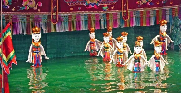 Hanoi: Lotus Water Puppet Show Ticket