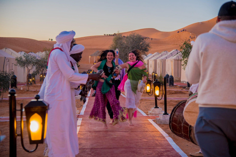 Marrakech: 3-Day Merzouga Desert Tour Camel & Sandboarding Deluxe Camp Tent (Recommended)