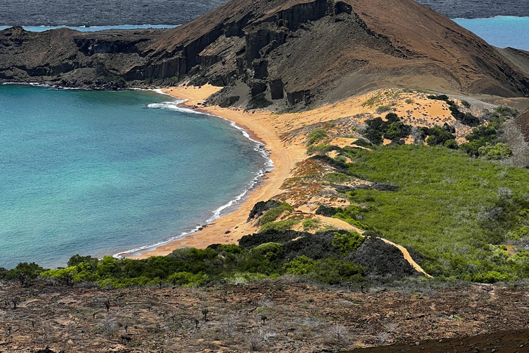 Bartolomé Island: Premium Yacht Experience with Hike and Snorkel