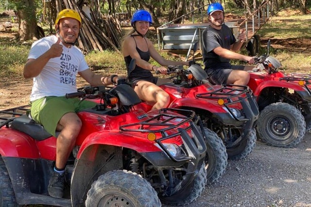 Cozumel: Off Road Adventure, shared ATVs and El Cedral Ruins