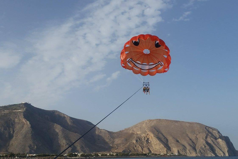 Santorini: Parasailing Flight Experience at Black Beach