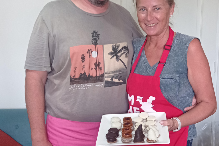 Production of handmade alfajores in Montevideo