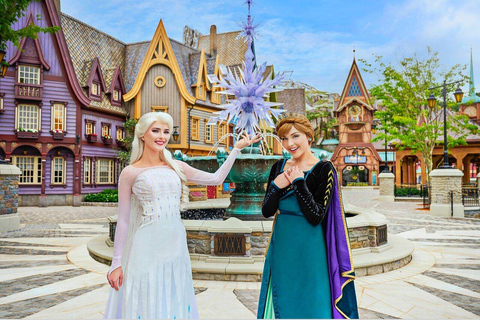 Hong Kong Disneyland: Non-Stop 2-Day Fun Ticket 2-Day Ticket for two visits to the Park: (Tier 4)