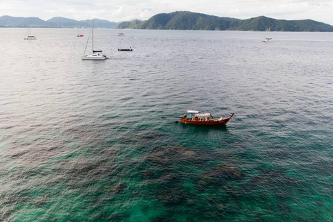 Phuket: Coral Island Luxury Long Tail Boat Half-Day Tour Shared Tour With Meeting Point At Chalong Pier