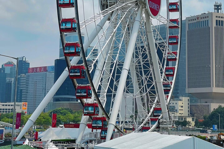 From Shenzhen: Hong Kong Day with Harbour, Peak & Ferry Ride Guide for other languages