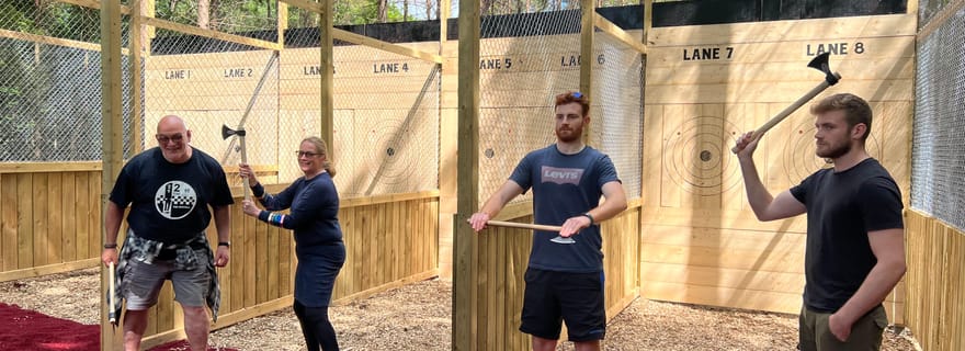 Expérience de lancer de hache d'une heure - Tunbridge Wells