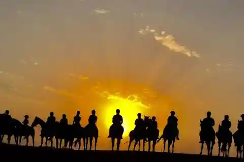 Von Doha aus: Reiten mit Abholung und Rücktransfer