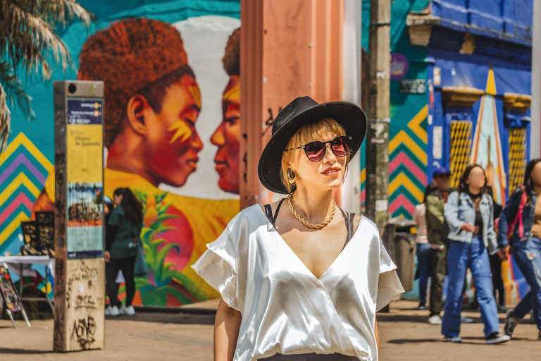 Bogotá: Urban Private Tour, Exotics Fruits, Graffiti & Tejo Bogotá Urban Tour:Guide, Transport, Tickets & Lunch Included